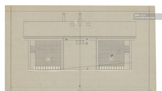 Roland Gay, Maison unifamiliale au lieudit « La Louye », Fully (ACM EPFL)