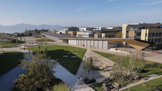 Before the start of construction. 2025 EPFL/ A.Herzog - CC-BY-SA 4.0