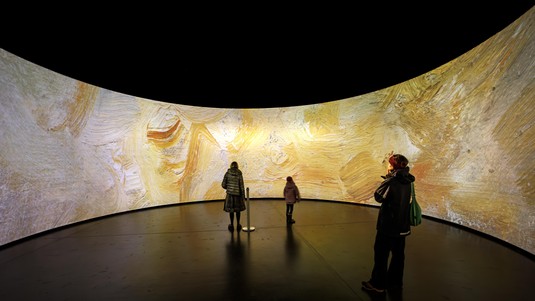 The Terapixel Panorama of the Battle of Murten, Installation View at the Bernisches Historisches Museum © 2026 EPFL / eM+ Laboratory - CC-BY-SA 4.0