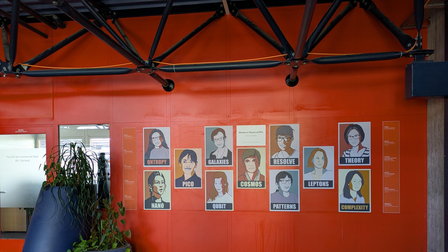 Collection of Women in Physics - 2026 EPFL/NCCR MARVEL - CC-BY-SA 4.0