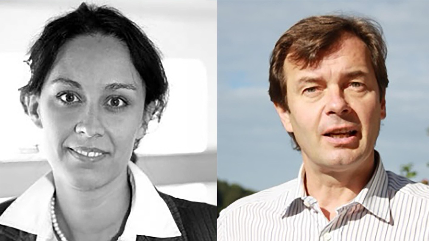 New SATW members Aleksandra Radenovic and Patrik Hoffmann © Annick Ramp, NZZ