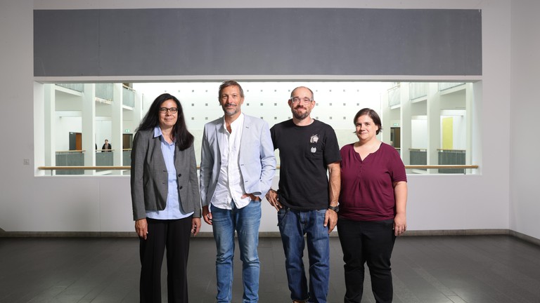 Giuseppina Lenzo, Matteo Capponi, Matthieu Pellet et Ruth Ebach - 2026 EPFL/Alain Herzog - CC-BY-SA 4.0