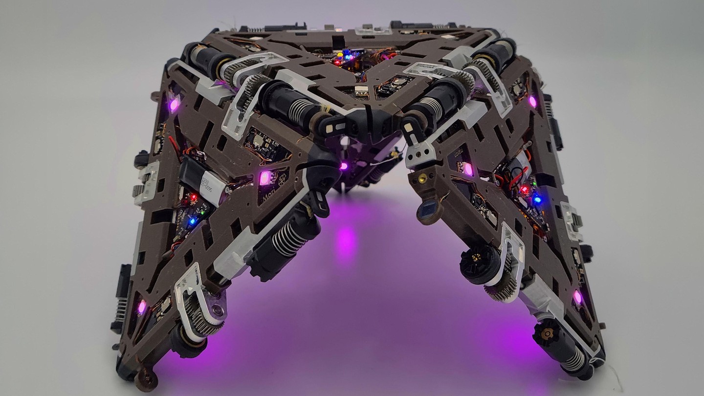 The Mori3 modular origami robot. 2026 EPFL CC BY SA