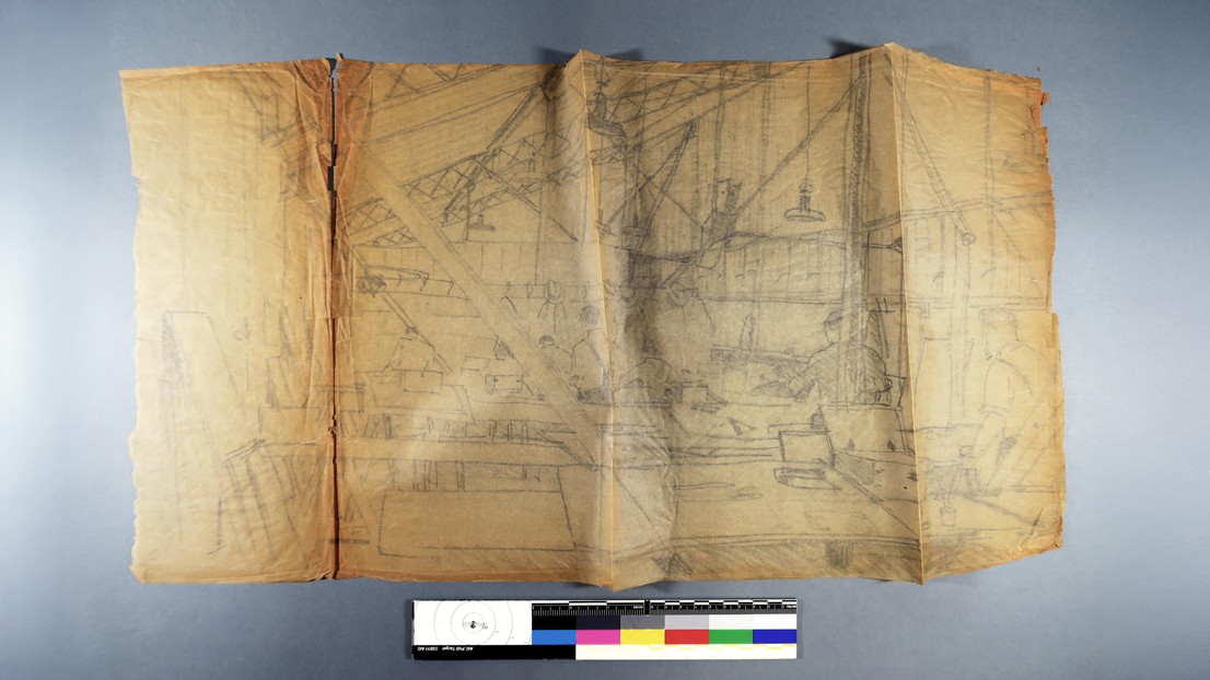 The document before restoration / © 2026 Florane Gindroz Iseli