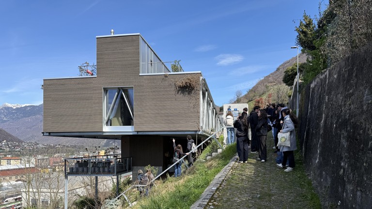 Résidence D-Vision, Bellinzone, Guidotti Architetti + Andrea Frapolli Architteto © EPFL / LAST Résidence D-Vision, Bellinzone, Guidotti Architetti + Andrea Frapolli Architteto © EPFL / LAST