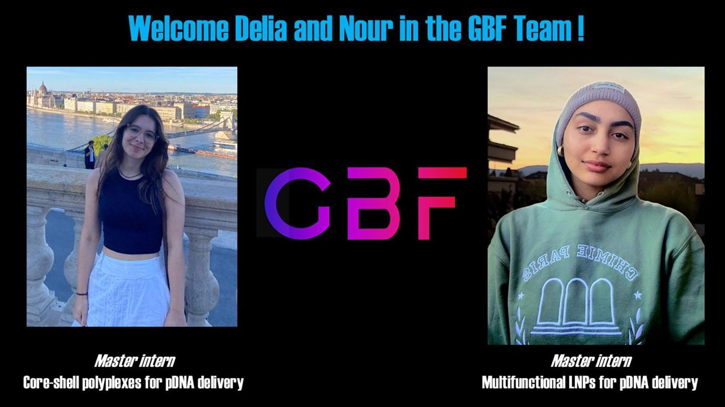 New GBF team members - 2026 Delia Lazari/Nour Marzoug