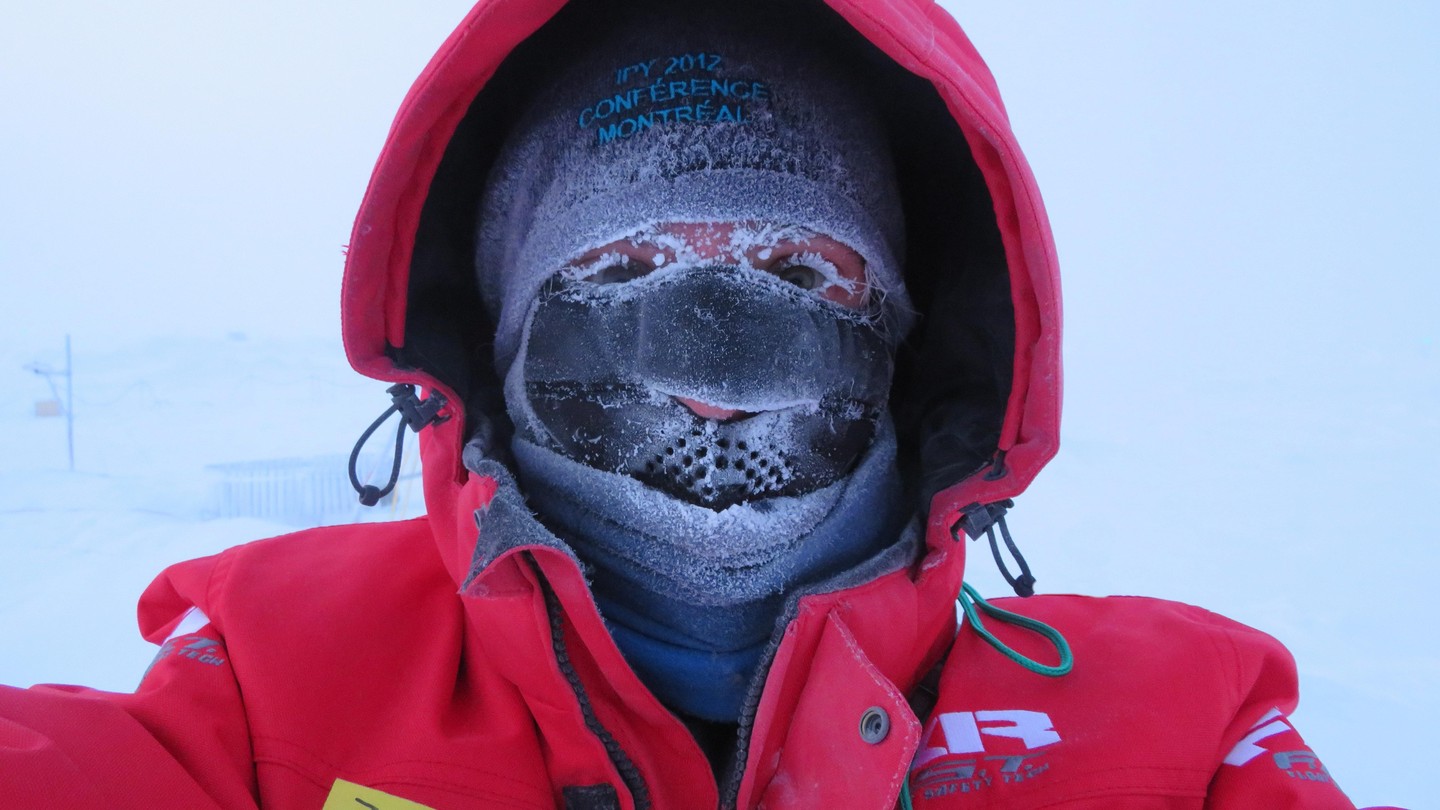In 2020, Julia Schmale was stranded in the icy Arctic for four months © 2020 EPFL/Julia Schmale