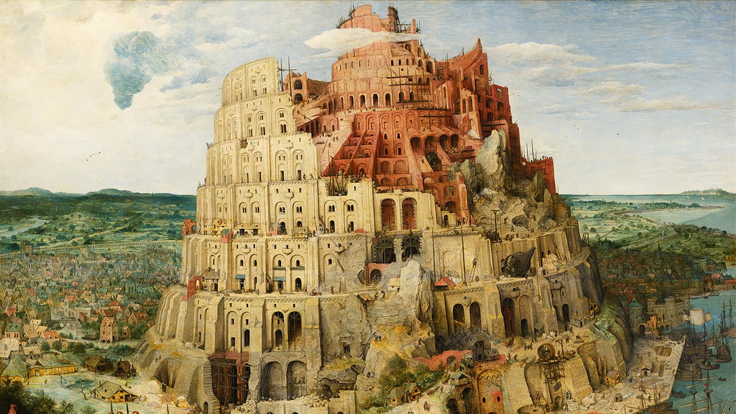 Tour de Babel par Pieter Brueghel l'Ancien © originally from Google Art Project