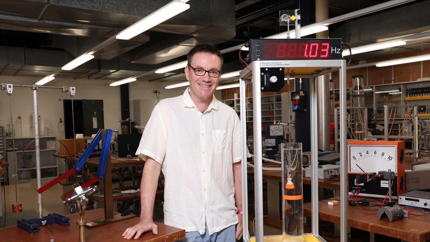 Philippe Müllhaupt, best teacher in the mechanical engineering section for 2025.2026 EPFL/Alain Herzog - CC-BY-SA 4.0