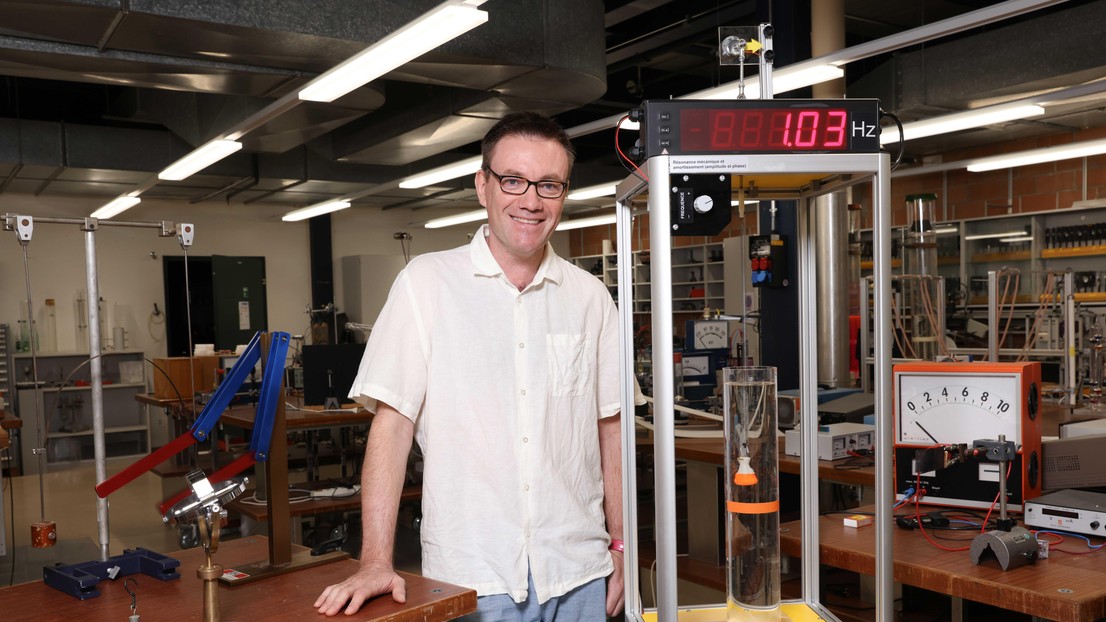 Philippe Müllhaupt, best teacher in the mechanical engineering section for 2025.2026 EPFL/Alain Herzog - CC-BY-SA 4.0