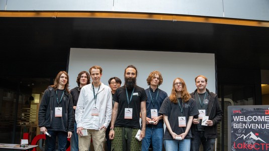 Third place team FluxFingers © 2026 EPFL