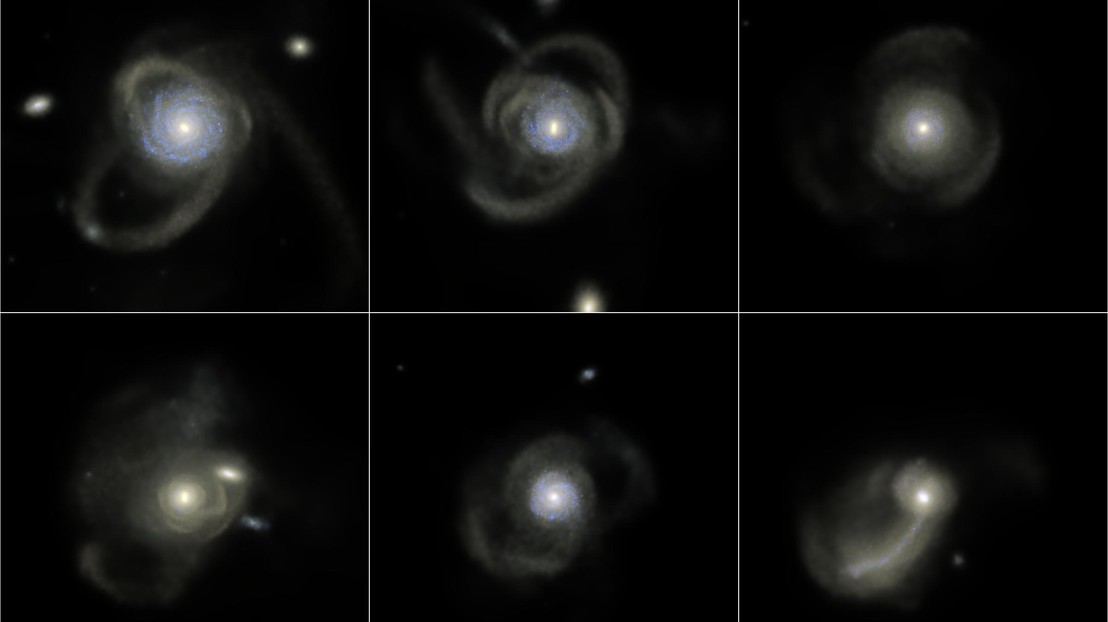 Galaxies from the FIREBox simulation suite, highlighting the low-surface-brightness material in the outskirts of galaxies—the kinds of features that ARRAKIHS will study. Credit: Y. Revaz © 2026 EPFL Galaxies from the FIREBox simulation suite, highlighting the low-surface-brightness material in the outskirts of galaxies—the kinds of features that ARRAKIHS will study. Credit: Y. Revaz © 2026 EPFL