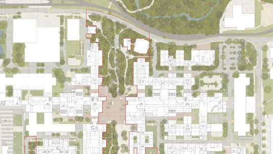 Scope of future developments for the Arcadie landscape design project on the EPFL campus.©Thomas Sponti/DUO Architectes paysagistes - CC-BY-SA 4.0
