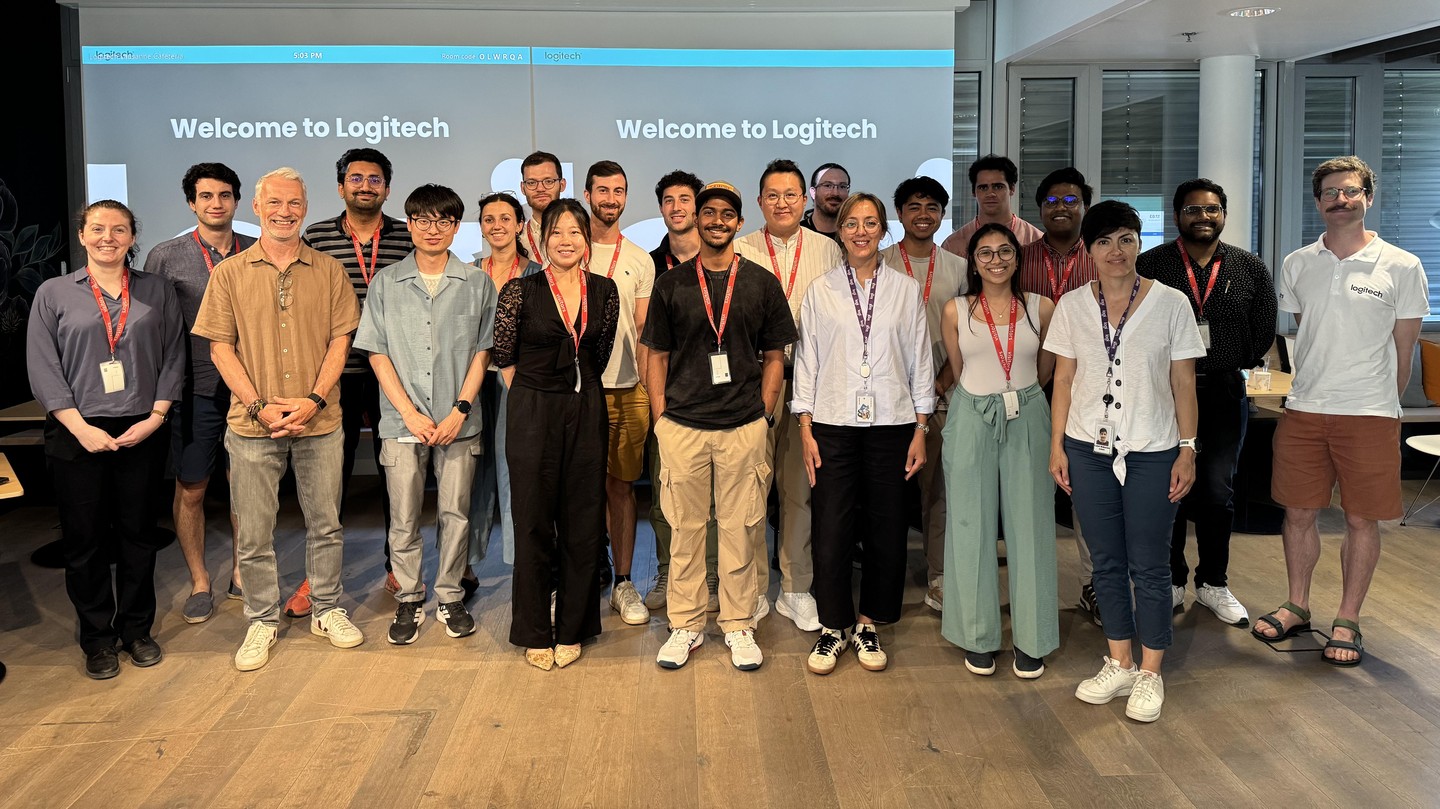 PhD Excellence Program fellows at Logitech - 2026 EPFL/Aniko Borbely - CC-BY-SA 4.0
