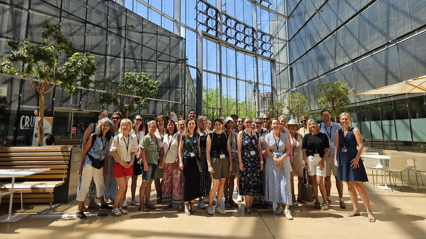 SAC & EDOC teams at Campus Biotech in Geneva, 2026 EPFL/Doctoral School
