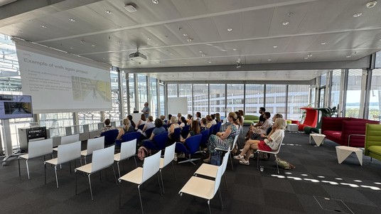 SAC & EDOC teams at Campus Biotech in Geneva, 2026 EPFL/Doctoral School