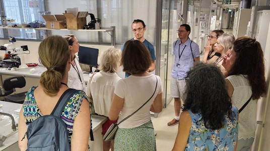 SAC & EDOC teams at Campus Biotech in Geneva, 2026 EPFL/Doctoral School
