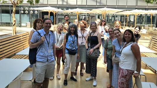 SAC & EDOC teams at Campus Biotech in Geneva, 2026 EPFL/Doctoral School