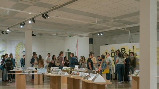 Vernissage de Rhodanie urbaine, far © EPFL / LAST/ T. Beuret