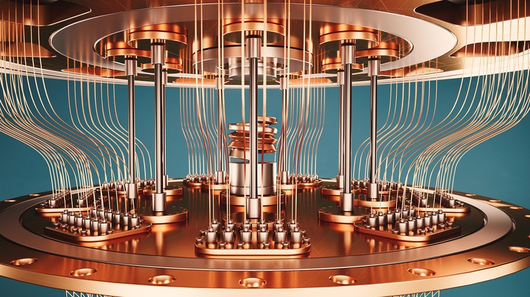 A quantum computer © iStock