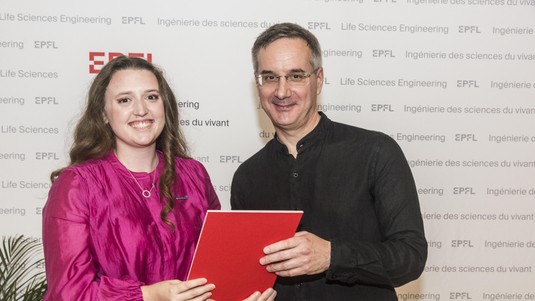 Alexia Giroud Nyer: Prix de la commune de Chavannes-près-Renens. 2026 EPFL/Pierre Boss - CC-BY-SA 4.0