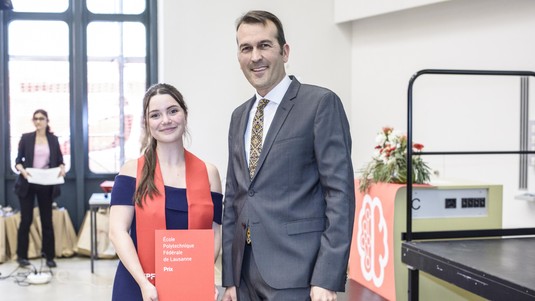 Neuro-X Second-best average- Laura Ducret. 2026 EPFL/Bertrand Rey - CC-BY-SA 4.0