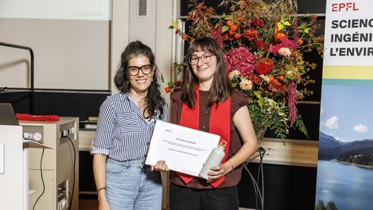 Fanny Bitoun-Buart reçoit le Prix Biol Conseils © 2026 EPFL