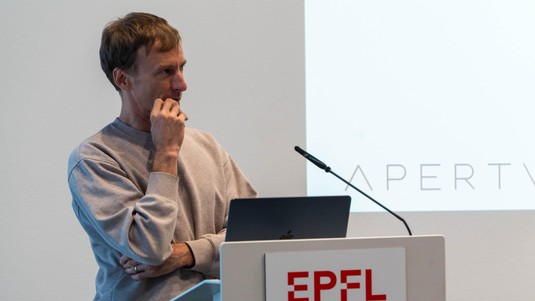 Professor Martin Jaggi © 2026 EPFL/Mauro Kunz