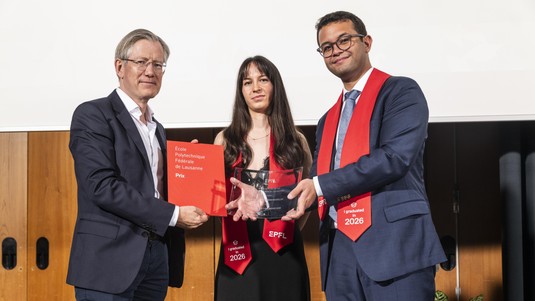 MFE - Best Teacher Award: Erwan Morellec © 2026 EPFL