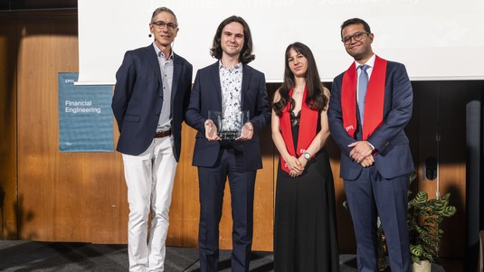MFE - Best Teaching Assistant Award: Joshua Hayes© 2026 EPFL