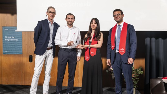 MFE - Best Teaching Assistant Award: Johannes Schwab© 2026 EPFL