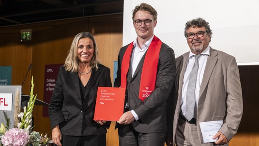 MTE - Ville d’Ecublens Award: Nico Wyss © 2026 EPFL