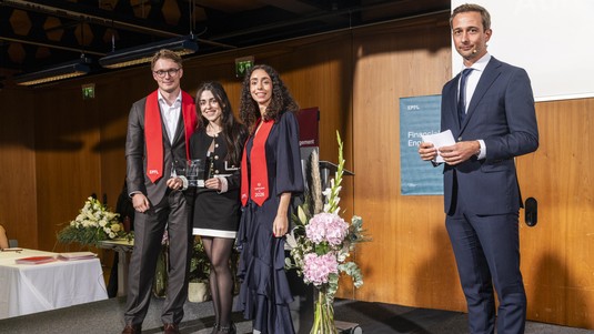 MTE - Best Teaching Assistant Award: Atin Aboutorabi © 2026 EPFL