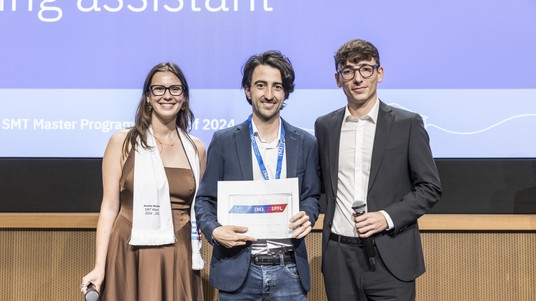 SMT - Best Teaching Assistant Award:Mikele Gajda © 2026 EPFL