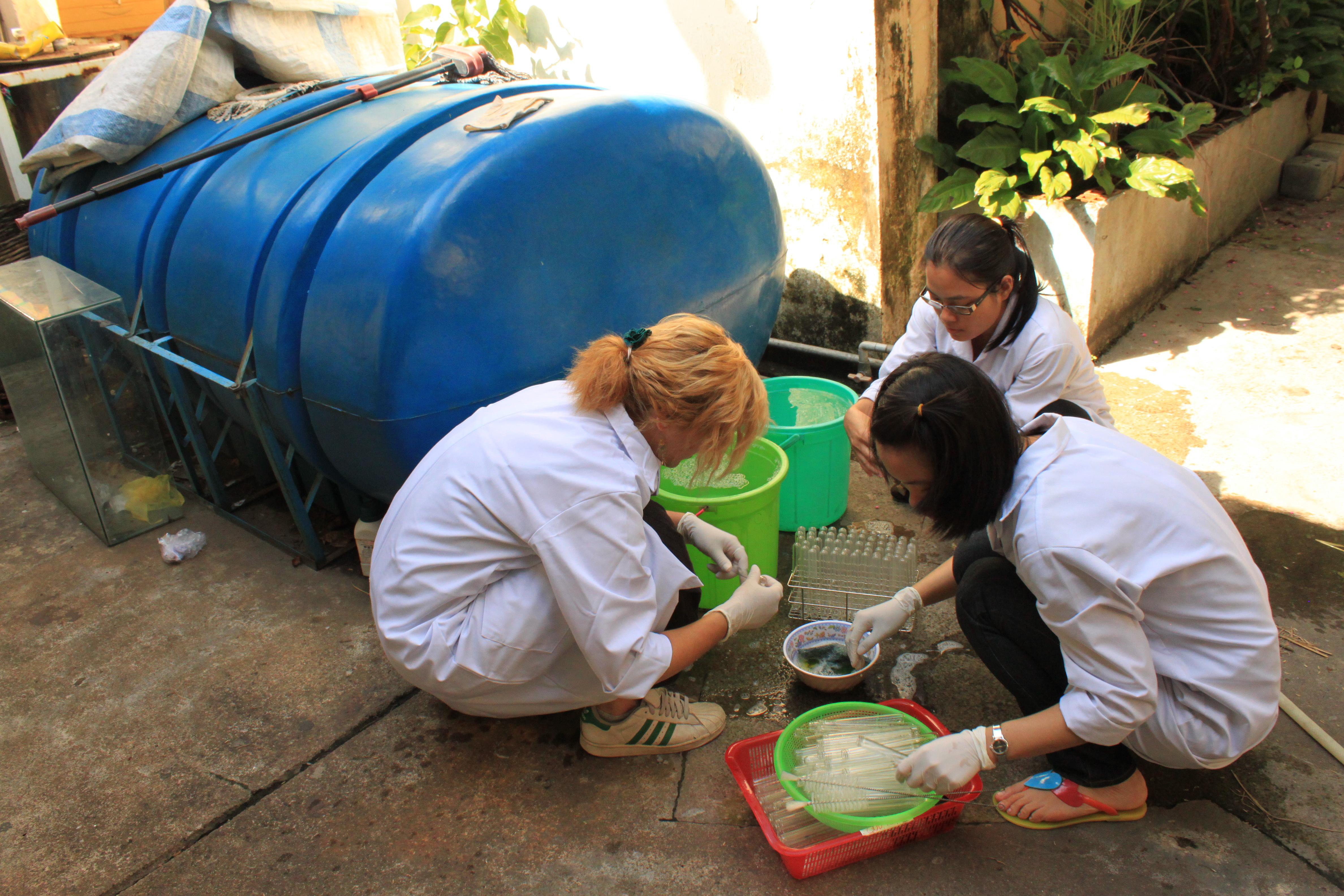 Studying water access conditions in Vietnam's hospitals