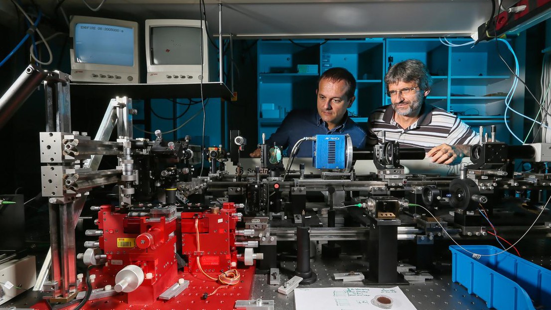 Vincenzo Savona and Romuald Houdré ©2014 Alain Herzog/EPFL