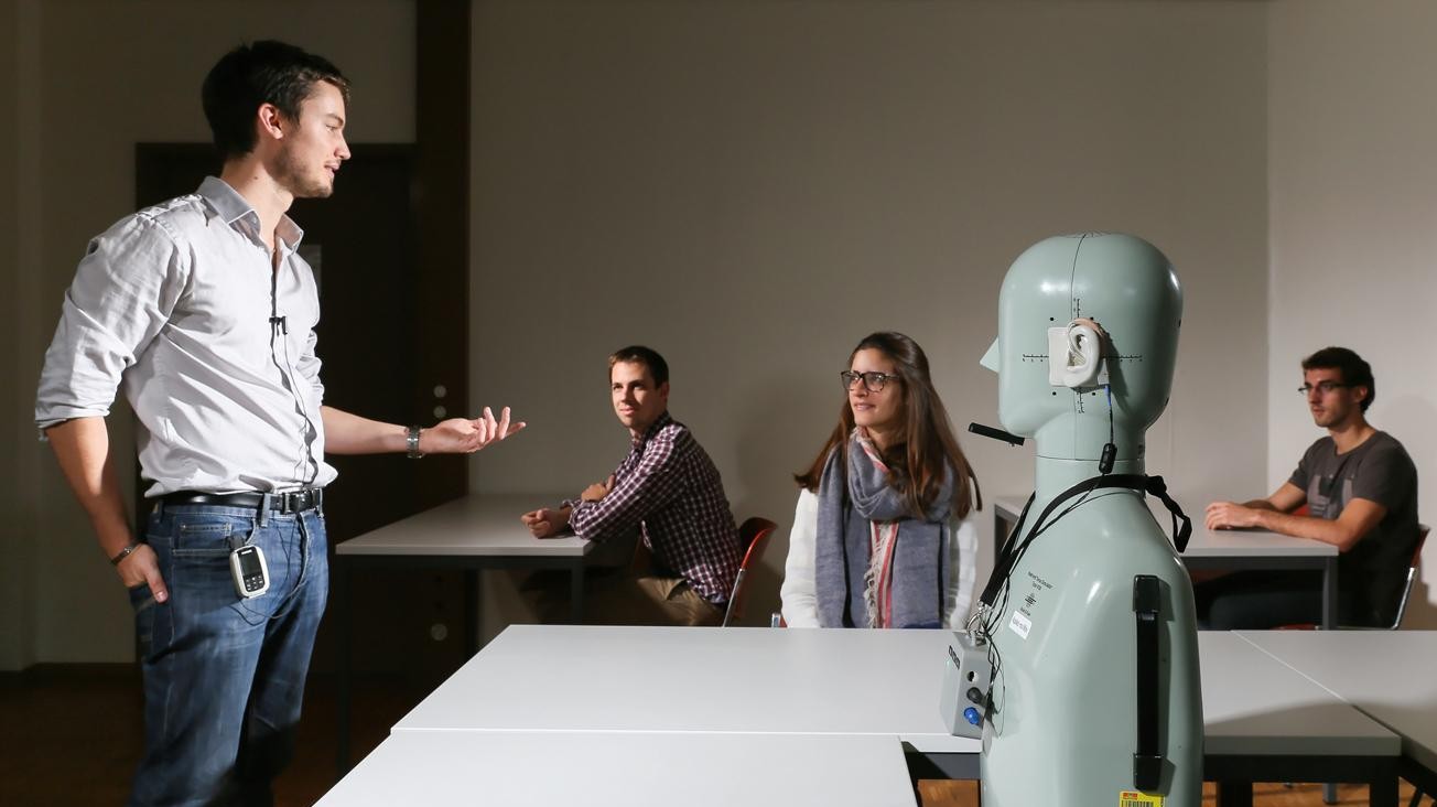 Permettre aux malentendants de situer le locuteur - EPFL