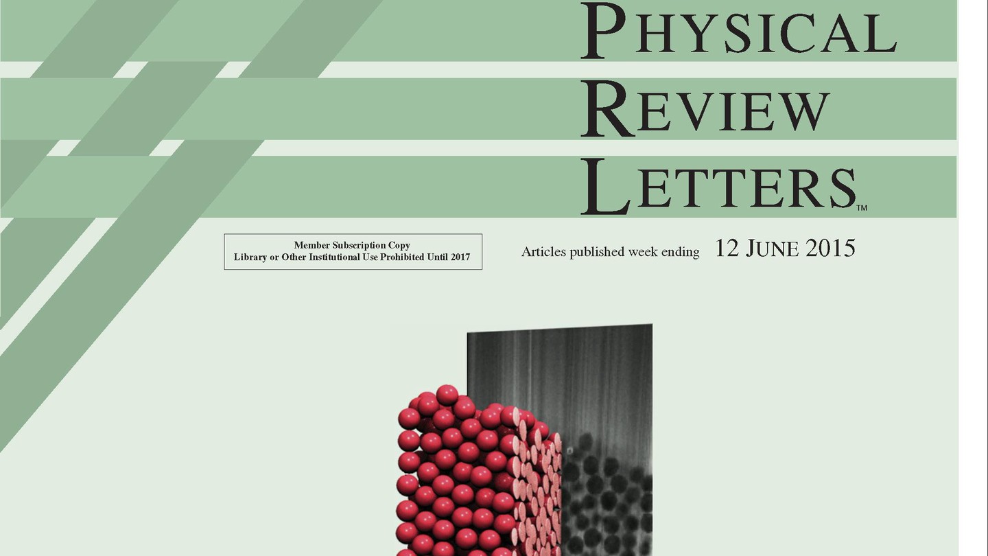 physical review letters 92
