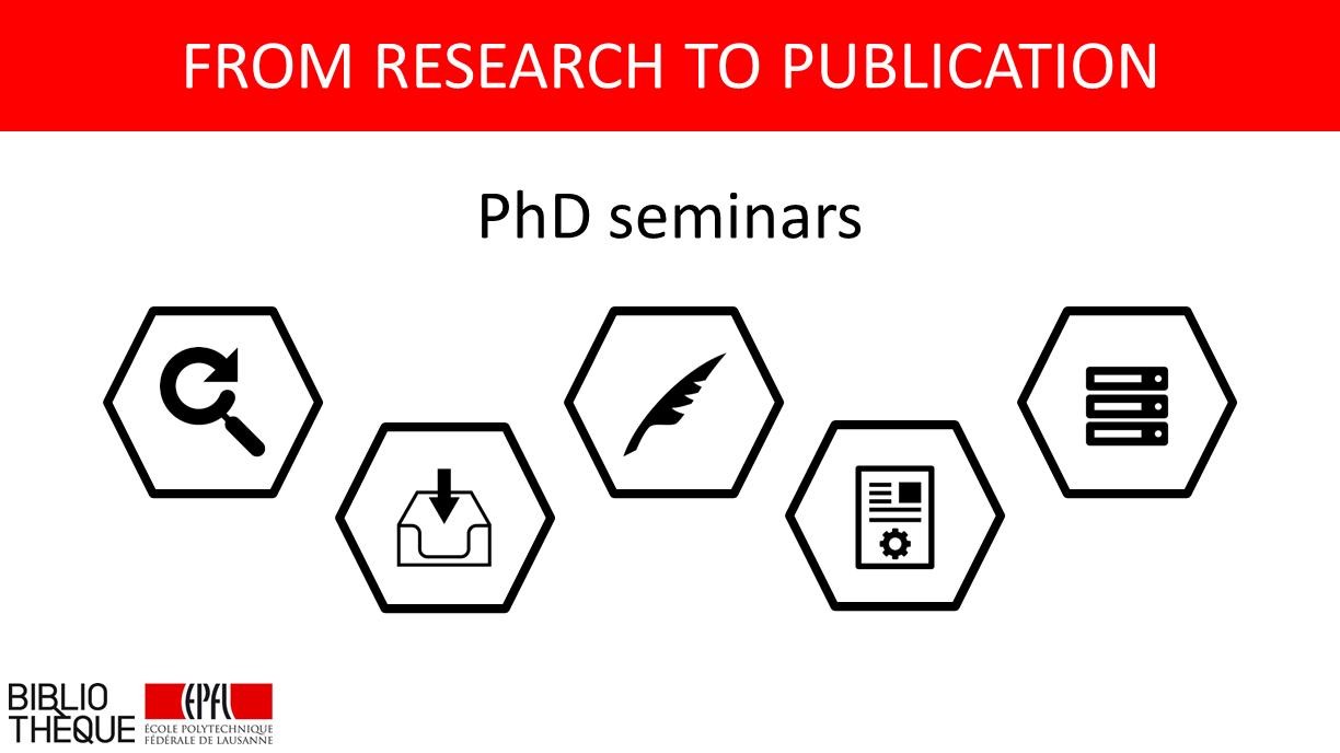 From research to publication: upcoming seminars for PhD students - EPFL
