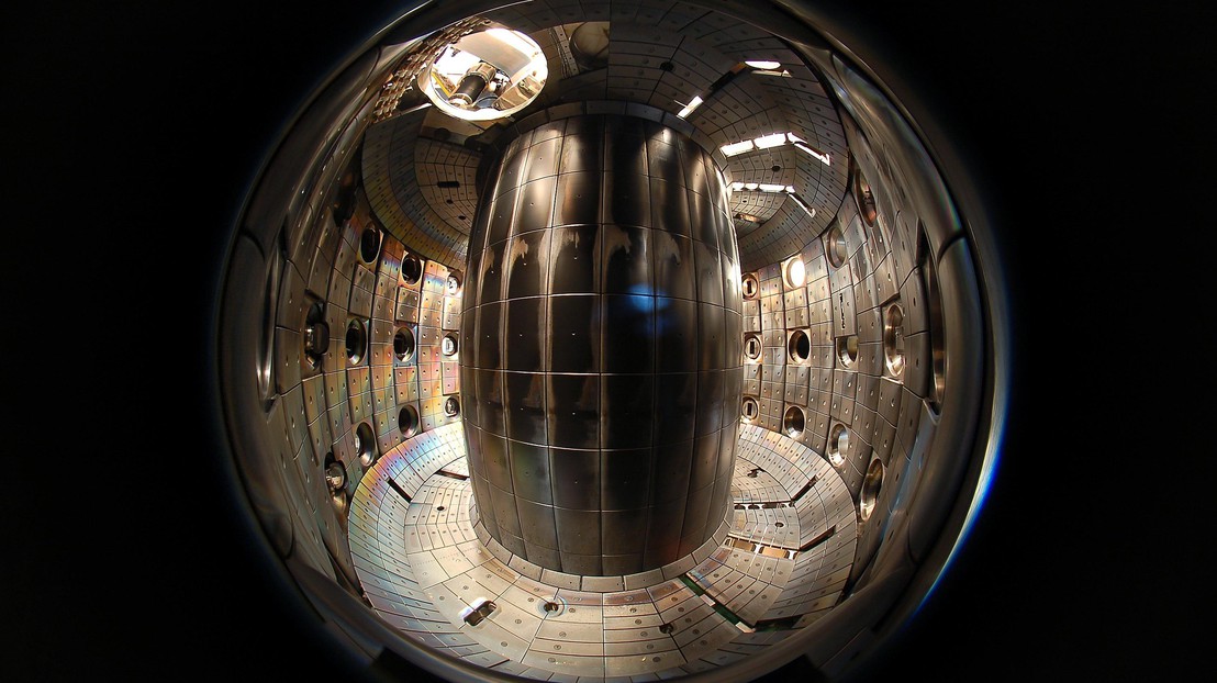 The TCV tokamak at the Swiss Plasma Center © Alain Herzog/EPFL