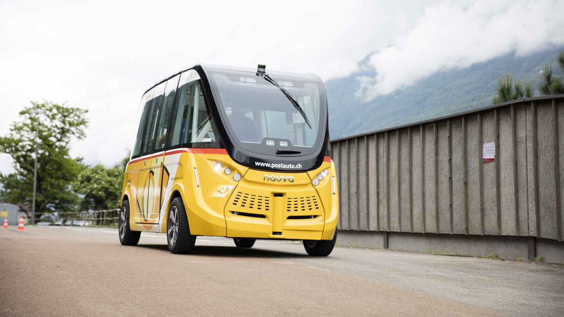 Les véhicules intelligents pourront transporter jusqu’à 11 passagers à une vitesse maximale de 20km/h. ©CarPostal