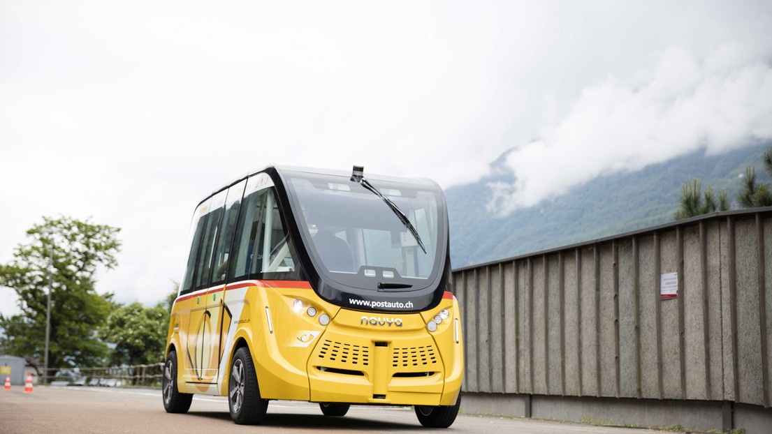 Les véhicules intelligents pourront transporter jusqu’à 11 passagers à une vitesse maximale de 20km/h. ©CarPostal