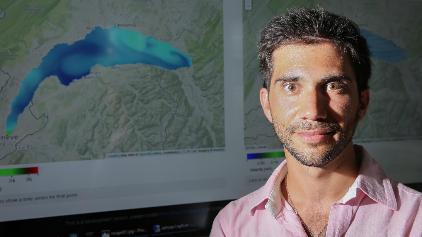 Warm enough? Lake Geneva forecasts now online EPFL