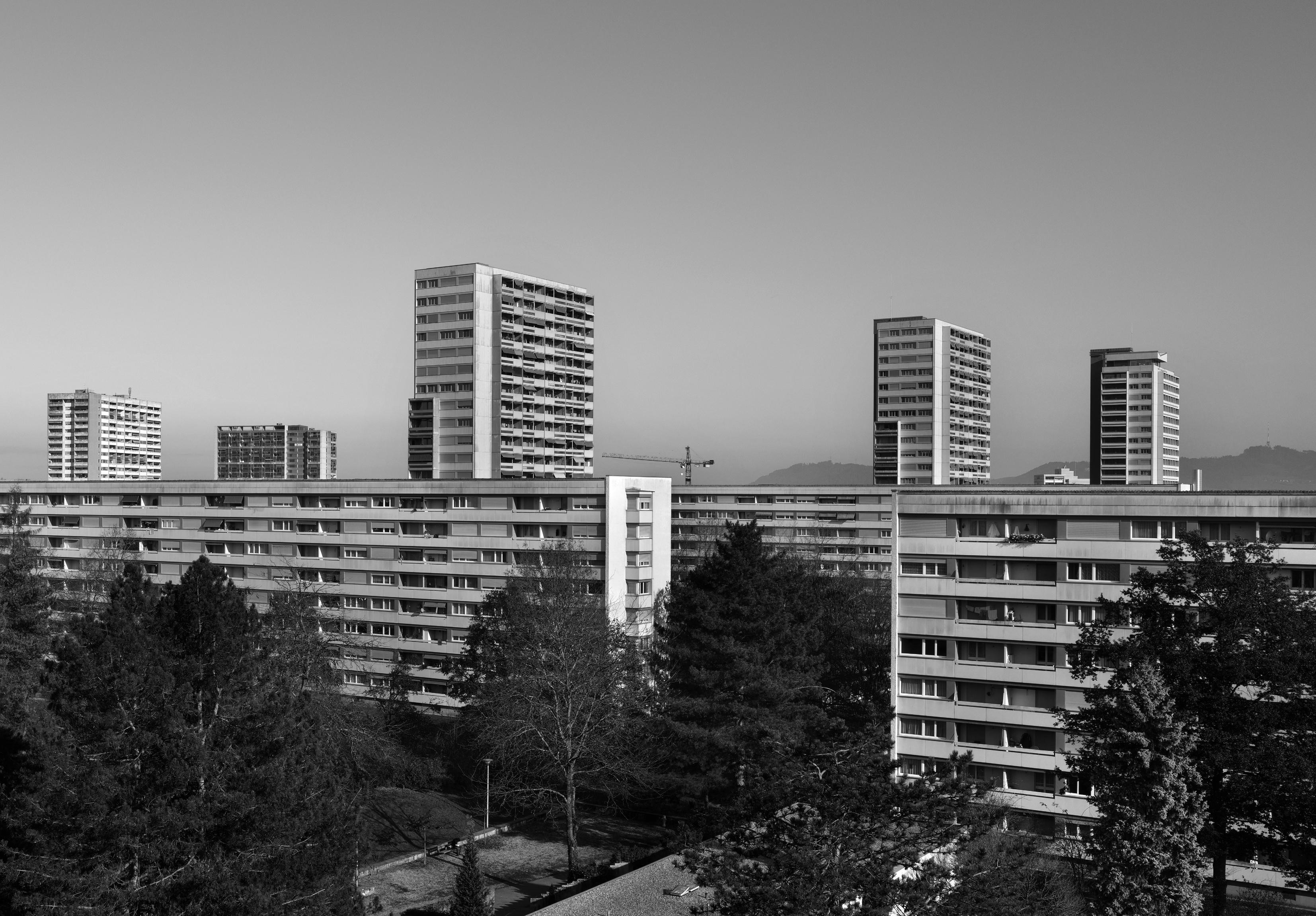 Hans et Gret Reinhard, Ensemble Tscharnegut à Berne, 1958-1961. © Mühlethaler Architekten
