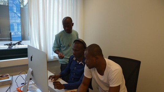 Techniciens ivoiriens en formation à l'EPFL © 2016 EPFL