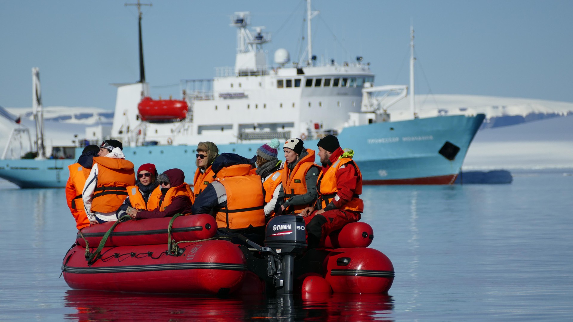 Débarquement. ©Uniarctic