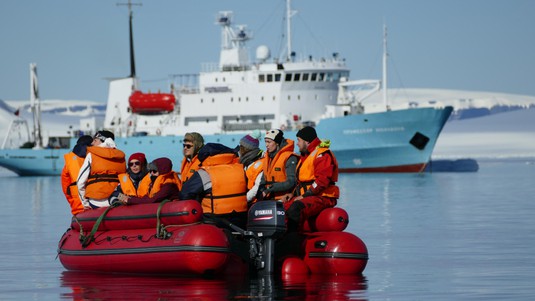 Débarquement. ©Uniarctic