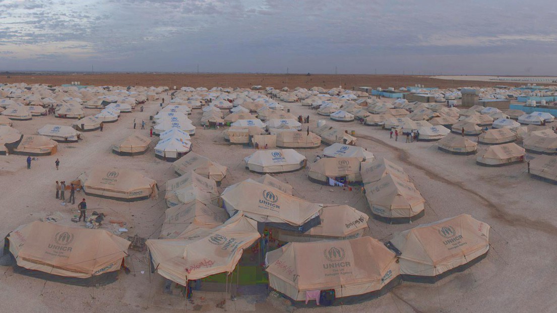 © UNHCR/Photo Unit - Le camp de Zaatari, au nord de la Jordanie, où les chercheurs ont testé un média social indépendant