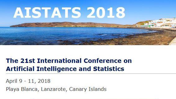 © 2018 EPFL home page of AISTATS 2018 conference