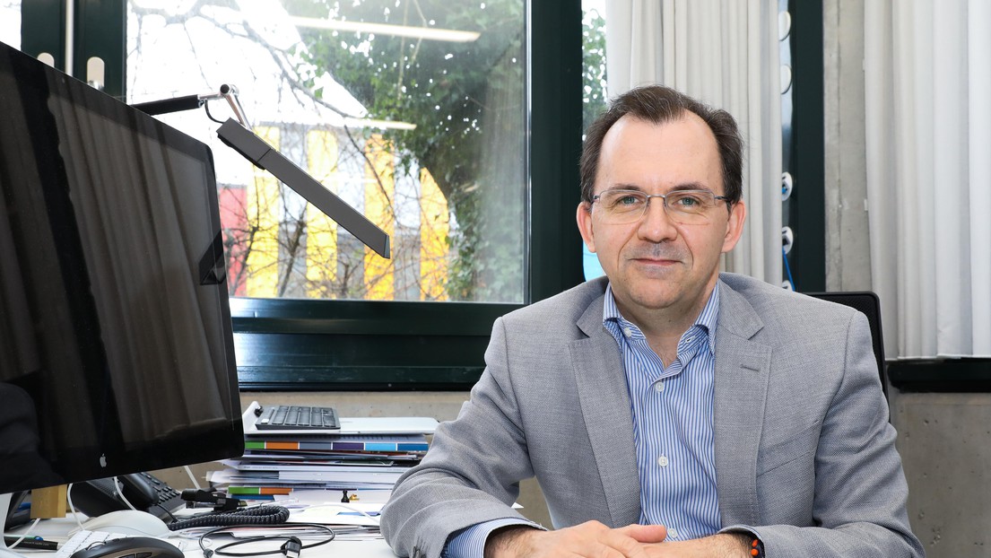 Edouard Bugnion has been elected to the International Committee of the Red Cross (ICRC).   © Murielle Gerber/EPFL